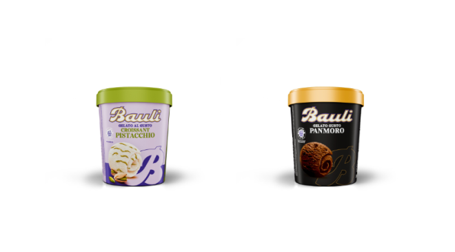 Tonitto 1939: nuovi gelati Panmoro Bauli e al Croissant al pistacchio