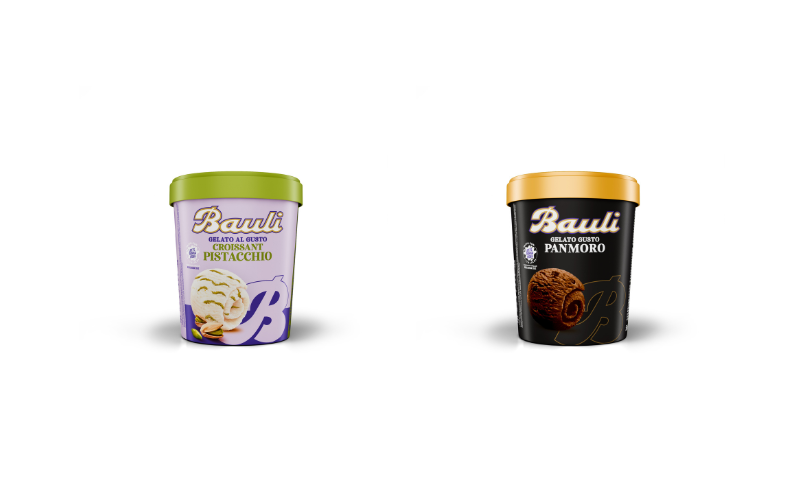 Tonitto 1939: nuovi gelati Panmoro Bauli e al Croissant al pistacchio