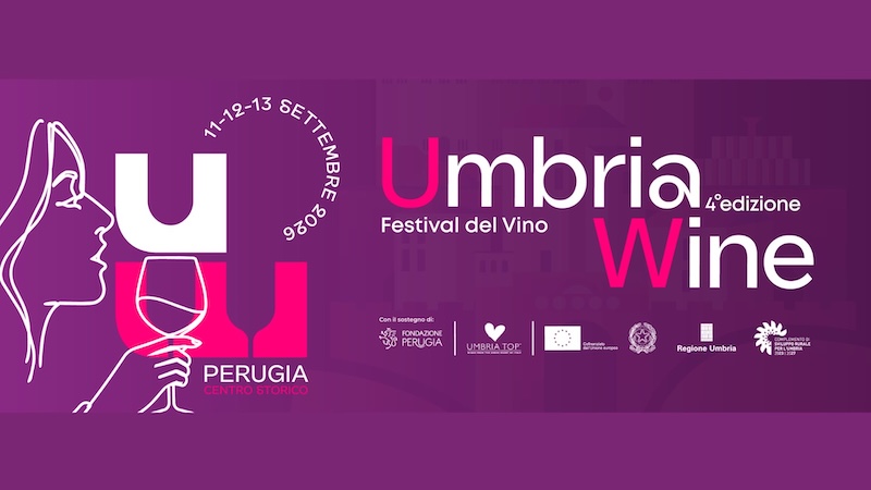 UmbriaWine dall’11 al 13 settembre Perugia